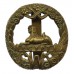 South Wales Borderers WW1 All Brass Economy Cap Badge