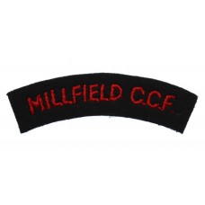 Millfield School C.C.F. (MILLFIELD C.C.F.) Cloth Shoulder Title