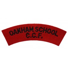 Oakham School C.C.F. Cloth Shoulder Title