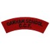 Oakham School C.C.F. Cloth Shoulder Title