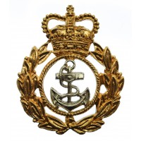 Royal Navy Chief Petty Officer's Cap Badge - Queen's Crown