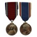 1935 George V Silver Jubilee and 1937 George VI Coronation Medal Pair - Sgt. F. Saunders, 1st Bn. Grenadier Guards