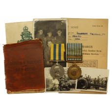 Queen's Korea and UN Korea Medal Pair - Gnr. J.T. Pulbrook, Royal Artillery