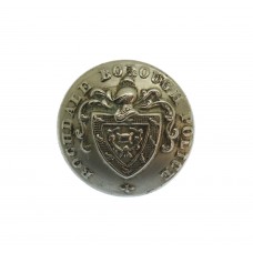 Rochdale Borough Police White Metal Coat of Arms Button (17mm)