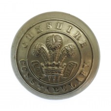 Cheshire Constabulary White Metal Button (25mm)