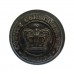 Victorian Durham County Constabulary Black Button (24mm)