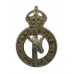 Tanganyika Police Cap Badge - King's Crown