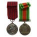WW2 'Eastbourne Blitz 1940' George Medal and Defence Medal Pair - Rescue Worker Edwin Humphrey May, Civil Defence Service