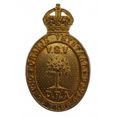South African Orange Free State Defence Rifle Association Cap Badge - King's Crown