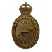 South African Transvaal Defence Rifle Association Cap Badge - King's Crown