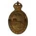 South African Transvaal Defence Rifle Association Cap Badge - King's Crown