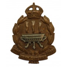 Australian Army Catering Corps Cap Badge - King's Crown