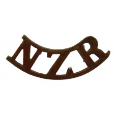 New Zealand Rifles (NZR) Shoulder Title