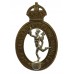 New Zealand Corps of Signals Cap Badge - King's Crown