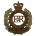 Royal New Zealand Engineers Bi-Metal Cap Badge - Queen's Crown