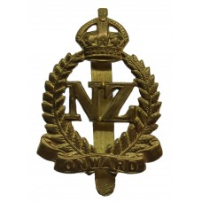 New Zealand Expeditionary Force (N.Z.E.F.) Cap Badge - King's Crown