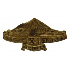 New Zealand 11th (Taranaki Rifles) Regiment Cap Badge