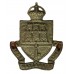 Gibraltar Defence Force Cap Badge - King's Crown