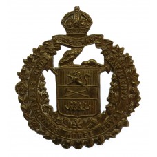 Lord Strathcona's Horse (Royal Canadians) Cap Badge - King's Crow