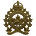 Canadian Lake Superior Scottish Regiment Cap Badge - King's Crown