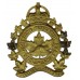 Canadian Lake Superior Scottish Regiment Cap Badge - King's Crown