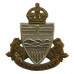 Canadian South Alberta Regiment Cap Badge - King's Crown