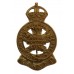 Canadian Royal Montreal Regiment Cap Badge - King's Crown