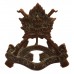 Canadian Les Fusiliers du St. Laurent Cap Badge - King's Crown