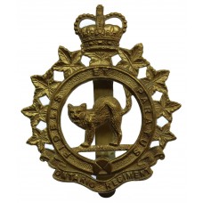 Canadian Ontario Regiment Cap Badge - Queen's Crown