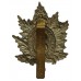 Canadian Queen's Own Rifles of Canada Cap Badge - Queen's Crown