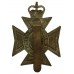 Canadian The Brockville Rifles Cap Badge - Queen's Crown