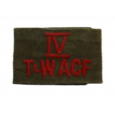 4th Bn. Tyne & Wear A.C.F. Cloth Shoulder Epaulette