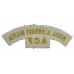 Royal Aldeney Militia A.C.F. Cloth Shoulder Title