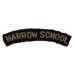 Harrow School Cloth Shoulder Title