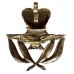 Royal Air Force (R.A.F.) Warrant Officer's Anodised (Staybrite) Cap Badge - Queen's Crown