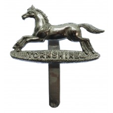 Prince of Wales's Own Regiment of Yorkshire Anodised (Staybrite) Cap Badge