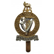 Queen's Royal Irish Hussars Anodised (Staybrite) Cap Badge