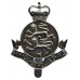 Army Depot Police Cyprus Anodised (Staybrite) Cap Badge - Queen's Crown