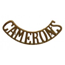 Queen's Own Cameron Highlanders (CAMERONS) Shoulder Title