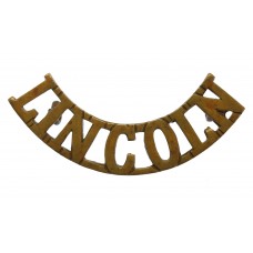 Lincolnshire Regiment (LINCOLN) Shoulder Title
