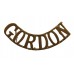 Gordon Highlanders (GORDON) Shoulder Title