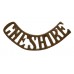 Cheshire Regiment (CHESHIRE) Shoulder Title