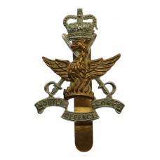 Mobile Defence Corps Bi-Metal Cap Badge - Queen's Crown