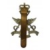 Mobile Defence Corps Bi-Metal Cap Badge - Queen's Crown