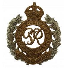 George VI Royal Engineers Bi-Metal Cap Badge