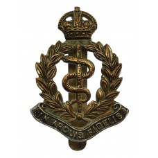 Royal Army Medical Corps (R.A.M.C.) Bi-Metal Cap Badge - King's Crown