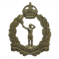 Royal Observer Corps Cap Badge - King's Crown