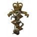 Royal Electrical & Mechanical Engineers (R.E.M.E.) Bi-Metal Cap Badge - Queen's Crown