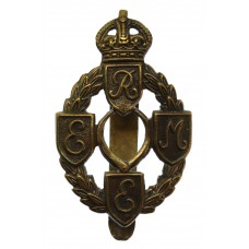 Royal Electrical & Mechanical Engineers (R.E.M.E.) Cap Badge - King's Crown (1st Pattern)