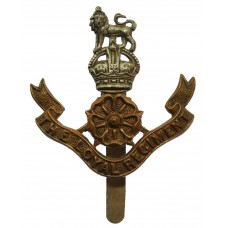 The Loyal Regiment (North Lancashire) Cap Badge - King's Crown